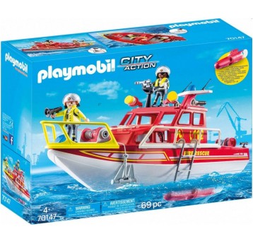 PLAYMOBIL 70147 ŁÓDŹ RATOWNICZA STRAŻY POŻARNEJ