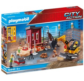 PLAYMOBIL 70443 MAŁA KOPARKA Z EL. KONSTRUKCYJNYM
