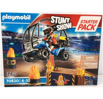 PLAYMOBIL 70820 POKAZ KASKADERSKI Z QUADEM