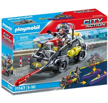 PLAYMOBIL 71147 QUAD TERENOWY JEDNOSTKI SPEC.