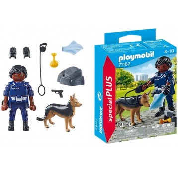 PLAYMOBIL 71162 POLICJANT Z PSEM TROPIĄCYM