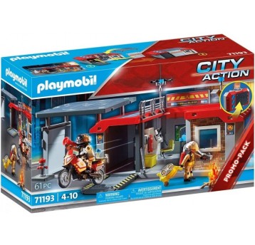PLAYMOBIL 71193 REMIZA STRAŻACKA
