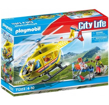 PLAYMOBIL 71203 HELIKOPTER RATUNKOWY