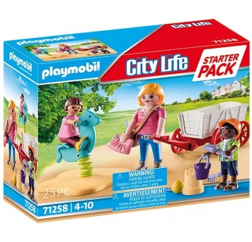 PLAYMOBIL 71258 STARTER PACK OPIEKUNKA Z WÓZKIEM