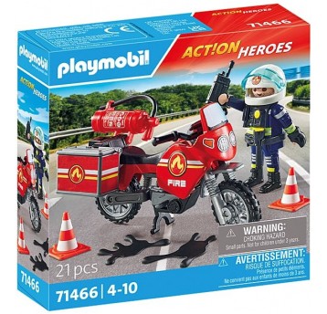 PLAYMOBIL 71466 MOTOCYKL STRAŻY POŻARNEJ