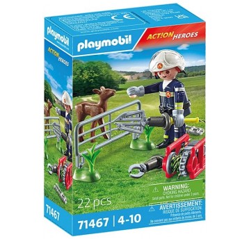 PLAYMOBIL 71467 STRAŻ POŻARNA RATOWANIE ZWIERZĄT