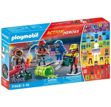 PLAYMOBIL 71468 MY FIGURES: STRAŻ POŻARNA
