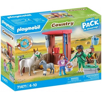 PLAYMOBIL 71471 WETERYNARZ Z OSIOŁKAMI