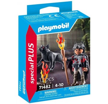 PLAYMOBIL 71482 WOJOWNIK Z WILKIEM