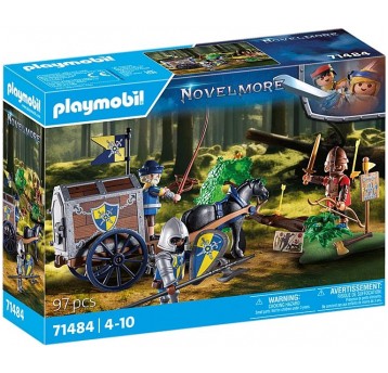 PLAYMOBIL 71484 NAPAD NA WÓZ TRANSPORTOWY