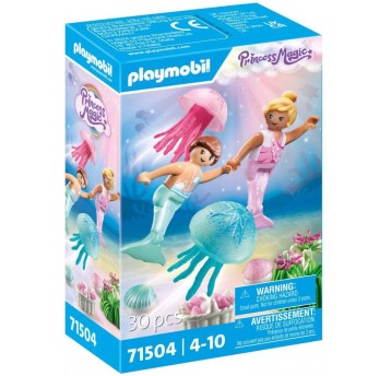PLAYMOBIL 71504 MAŁE SYRENKI Z MEDUZĄ