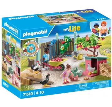 PLAYMOBIL 71510 MAŁA KURZA FERMA W OGÓRKU TINY