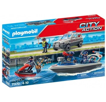 PLAYMOBIL 71570 POŚCIG POLICYJNY NA WODZIE