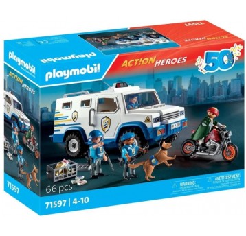 PLAYMOBIL 71597 TRANSPORTER PIENIĘDZY