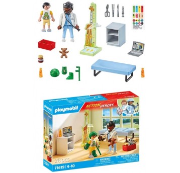 PLAYMOBIL 71619 PEDIATRA Z PLUSZOWYM MISIEM