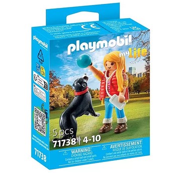 PLAYMOBIL 71738 DZIEWCZYNKA Z PSEM PASTERSKIM