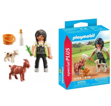PLAYMOBIL 71759 DZIEWCZYNKA Z KOZAMI