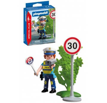 PLAYMOBIL 72029 POLICJANT Z RADAREM