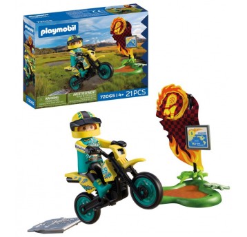PLAYMOBIL 72065 TERENOWY MOTOCYKL