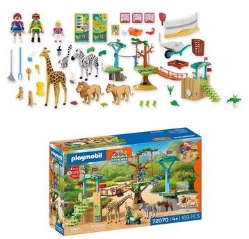 PLAYMOBIL 72070 ZOO PARK WSPINACZKOWY W DZICZY