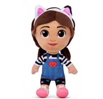 PLUSZOWA MASKOTKA GABI W OGRODNICZKACH 27 CM