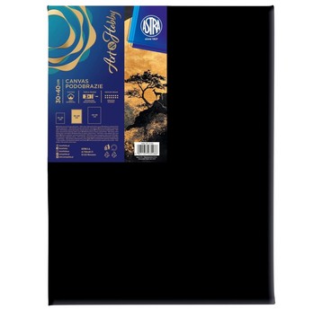 PODOBRAZIE MALARSKIE 30x40 CZARNE ASTRA