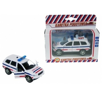 POGOTOWIE 11CM METALOWE ZE ŚWIATŁEM I GŁOSEM