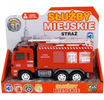 POJAZD MIEJSKIE SŁUŻBY STRAŻ POŻARNA ŚW. DŹW.