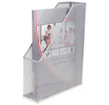 POJEMNIK NA CZASOPISMA SIATKOWY SREBRNY