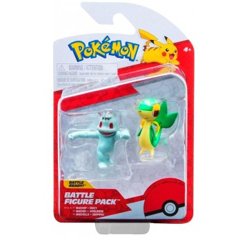 POKEMON FIGURKI BITEWNE MACHOP + SNIVY