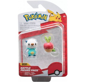 POKEMON FIGURKI BITEWNE OSHAWOTT + APPLIN
