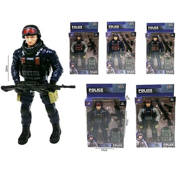 POLICJANT Z AKCESORIAMI