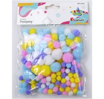 POMPONY MIX 180 SZT.