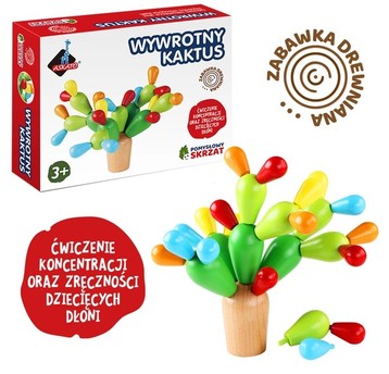 POMYSŁOWY SKRZAT WYWROTNY KAKTUS - ASKATO