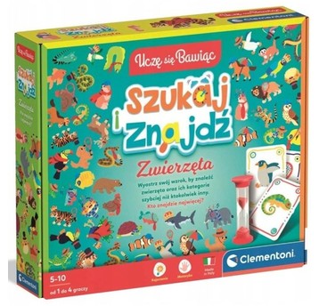 POPATRZ I ZNAJDŹ ZWIERZĘTA CLEMENTONI