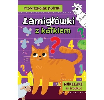 PRZEDSZKOLAK POTRAFI ŁAMIGŁÓWKI Z KOTKIEM