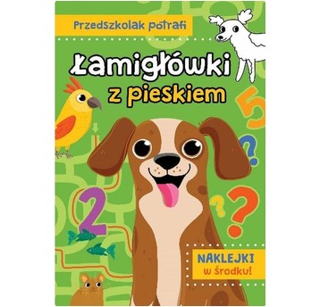 PRZEDSZKOLAK POTRAFI ŁAMIGŁÓWKI Z PIESKIEM