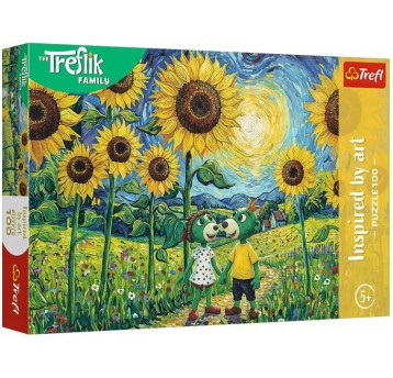 PUZZLE 100 EL INSPIRED BY ART SPACER WŚRÓD SŁON.