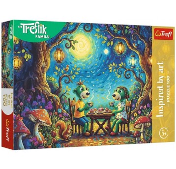 PUZZLE 100 EL INSPIRED BY ART SPOTKANIE W KAWIARNI