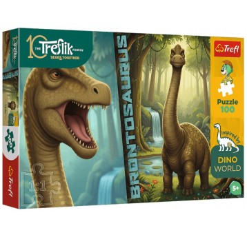 PUZZLE 100 EL TREFL BRONTOZAUR