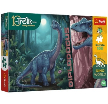 PUZZLE 100 EL TREFL DIPLODOK