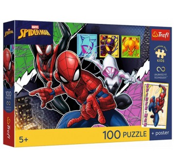 PUZZLE 100 EL TREFL SPIDERMAN
