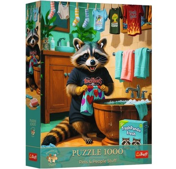 PUZZLE 1000 EL TREFL DZIEŃ PRANIA SZOPA