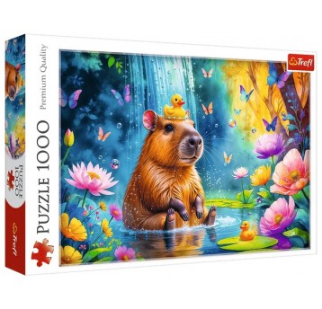 PUZZLE 1000 EL TREFL KAPIBARA