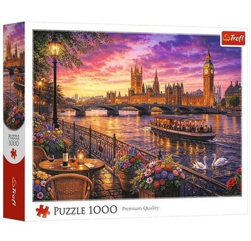PUZZLE 1000 EL TREFL WIECZÓR NAD TAMIZĄ