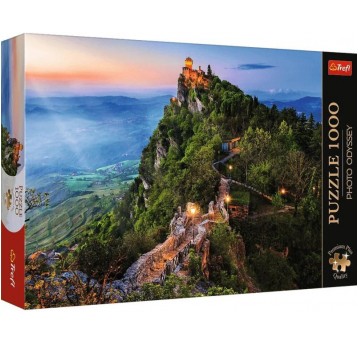 PUZZLE 1000 EL TREFL WIEŻA CESTA SAN MARINO