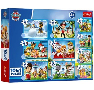 PUZZLE 10w1 TREFL DZIELNA DRUŻYNA PSIEGO PATROLU