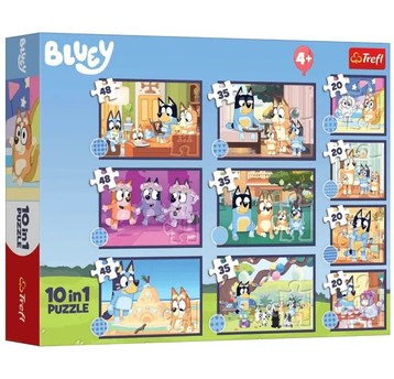 PUZZLE 10w1 TREFL HISTORIA BLUEY