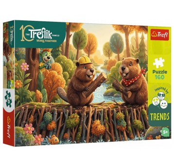 PUZZLE 160 EL TREFL BOBRY