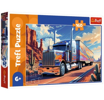 PUZZLE 160 EL TREFL CIĘŻARÓWKA